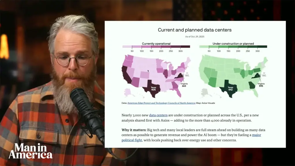 Man in America - The truth about Data Centers