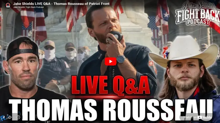 Jake Shields' Fight Back Podcast - Patriot Front