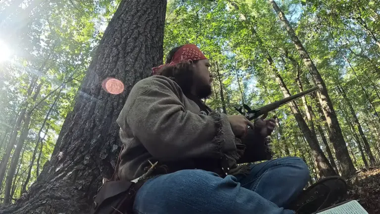 Squirrel hunting like Daniel Boone