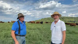 Rep. Thomas Massie and Joel Salatin - farming September 2026